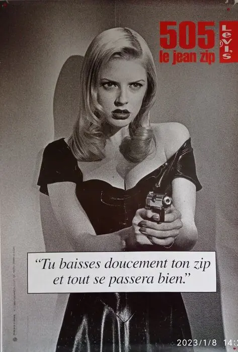 Thierry LE GOUES - 505 Levi's LeJean zip - 1996