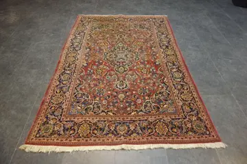 Perser Kork Keshan antik - Vloerkleed - 205 cm - 128 cm