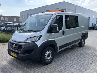 Fiat Ducato 35H 2.3 MultiJet 140PK Euro6 L2H1 DC Dubbele Cabine ✓ clima ✓ navigatie ✓ camera