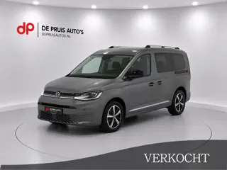 Volkswagen Caddy 1.5 TSI 5p Style Led Koplampen Leer Alcantara ACC Dakrails  17 Inch