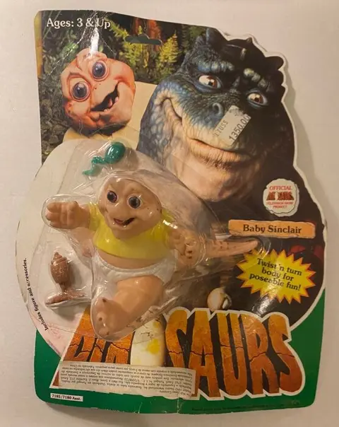 Hasbro - Cinema - Figuur/beeld Baby Sinclair - 1990-1999