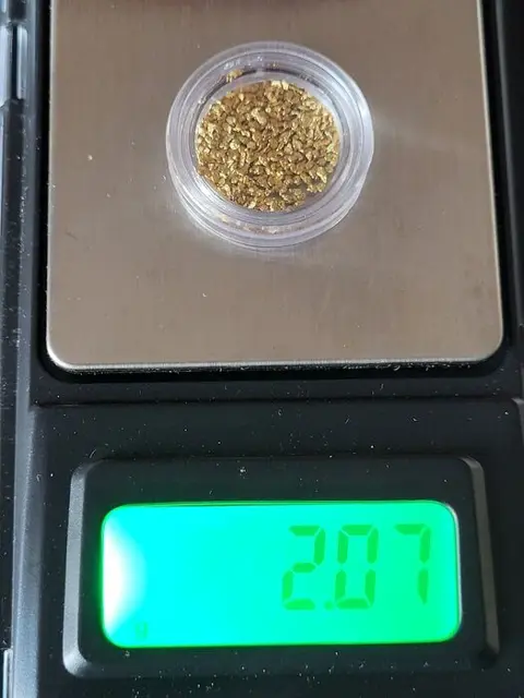 Goud pailletten - 0.8 g