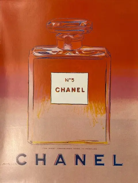 Andy Warhol (after) - Chanel n. 5: Red (linen backed on