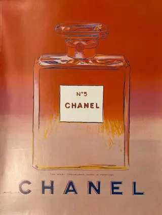 Andy Warhol (after) - Chanel n. 5: Red (linen backed on