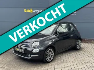 Fiat 500 C 1.2 Lounge Cabrio *airco *bluetooth *p-sensor *16