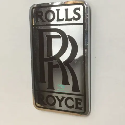 Embleem/mascotte/kenteken - Stemma Rolls-Royce montato su