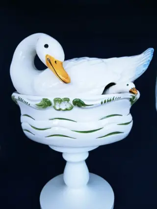 Bossano - Sauspan(en), Terrine - Realist - Keramiek