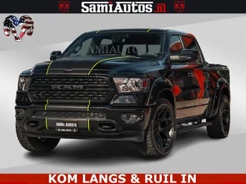 Dodge Ram SPORT | 5.7 V8 4x4 HEMI | PANORAMA DAK | GROOTSCHERM 12 INCH | LPG | Diamond Black Pearl |