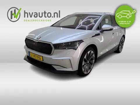 Škoda Enyaq iV 80 FIRST EDITION 204PK FULL OPTIONS SOH 92,34% | Trekhaak | Warmtepomp | Leer | Memor