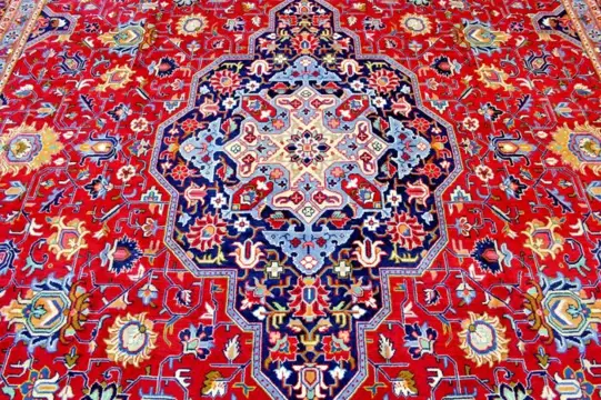 Isfahan XXL Neuwertig Top Qualität feiner - Tapijt - 512 cm