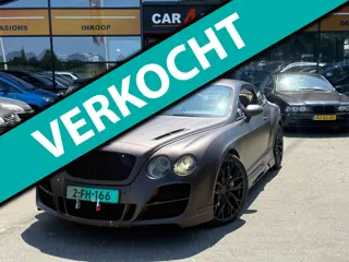 Bentley Continental GT 6.0 W12 CUSTOM/CONCAVER/25K ONDERHOUD GEHAD MET FACTUREN!!/APK 20-2-2027