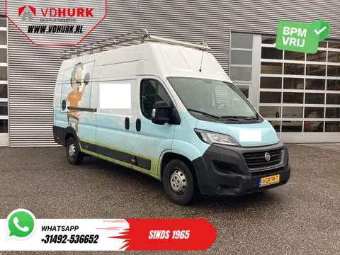 Fiat Ducato 35 2.3 180 pk MJ L3H3 Glasresteel/ 3T trekverm./ Imperiaal + Ladder/ Navi/ Camera/ PDC/ 
