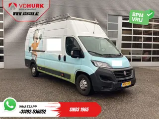 Fiat Ducato 35 2.3 180 pk MJ L3H3 Glasresteel/ 3T trekverm./ Imperiaal + Ladder/ Navi/ Camera/ PDC/ 