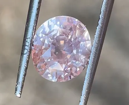 1 pcs Roze Saffier - 3.02 ct