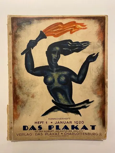 Hans Sachs (editor) - Das Plakat, Hannoverheft - Boek (1)