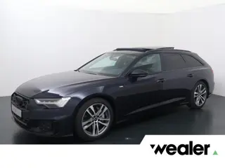 Audi A6 Avant S edition Competition 50 TFSI e 299 PK | Panoramadak | 21" Velgen | Lederen Sportstoel