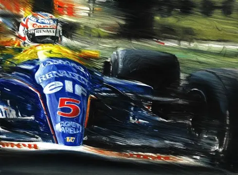 Williams Renault FW14 1992 - Formule 1 - Nigel Mansell -