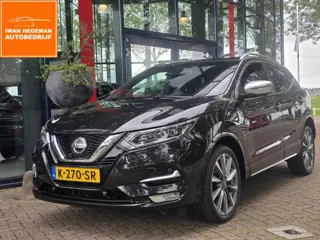 Nissan Qashqai 1.3 DIG-T Tekna + | Panoramadak | Trekhaak | Climate control | Navigatie | Leder | LM