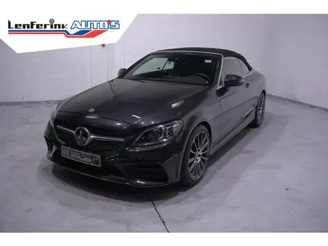 Mercedes-Benz C-klasse Cabrio 180 AMG Line AMG Styling  Camera lederen-bekleding Apple Carplay digi-