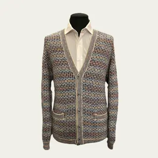 Missoni - Cotton Multicolor Sweater Made in Italy New