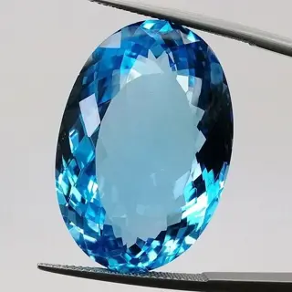 Blauwe topaas - 58.67 ct