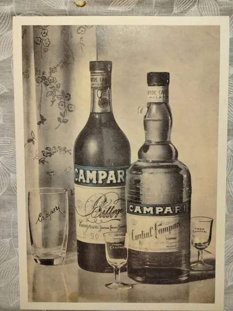 Campari - Campari bitter e cordial - Jaren 1960