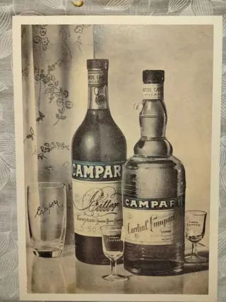 Campari - Campari bitter e cordial - Jaren 1960