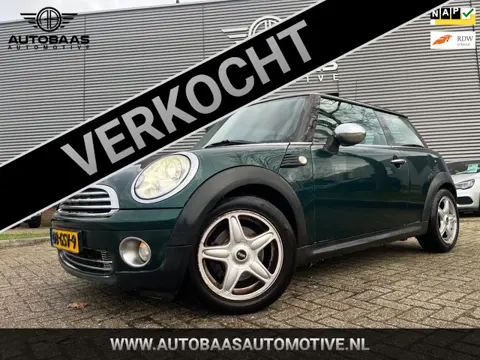 Mini Mini 1.6 Cooper Pepper **115.484 km NAP** APK 09-2026 ** NL-AUTO+AIRCO+1/2 LEDER+XENON+CRUISECO