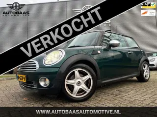 Mini Mini 1.6 Cooper Pepper **115.484 km NAP** APK 09-2026 ** NL-AUTO+AIRCO+1/2 LEDER+XENON+CRUISECO