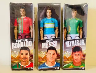 Mattel / Panini - Set of 3 Deluxe Football FC Elite Action