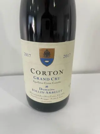 2017 Corton Grand Cru - Domaine Follin Arbelet - Bourgondië