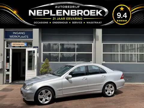 Mercedes-Benz C-Klasse 230 Avantgarde Automaat Bj 2006 Yongtimer Leer,18Inch,Clima,Radio/cd Vol opti