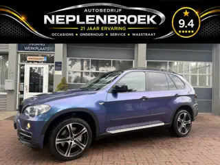 BMW X5 xDrive48i High V8 Executive Leer,Schuifdeur,20Inch,Navi,Cruise Trekhaak Bj 2007 355pk Special
