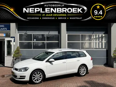Volkswagen Golf Variant 1.4 TSI Highline Bj 2015 Navi,Clima,Automaat,17Inch Volle auto vakantie klaa