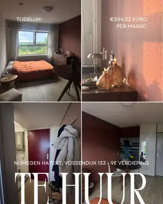 Woning aan de Vossendijk te Nijmegen