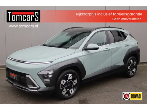 Hyundai KONA 1.6 T-GDI 199PK Automaat Premium Sky Leder/Winter-pack/Open-dak/Keyfree
