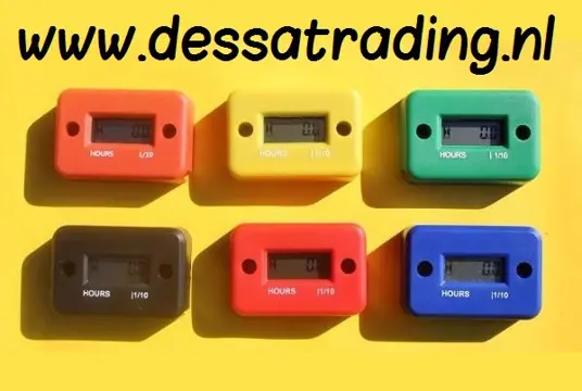 Urenteller crossmotor 2/4takt - 11,99 - dessatrading.nl