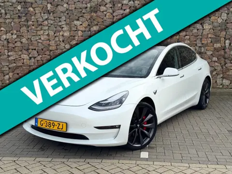 Tesla Model 3 Performance AWD 75 kWh 340kw Dual Motor