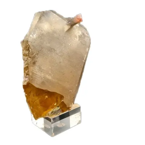 Citrien en liddicoatiet toermalijn Kristal - 13×10×10 cm -