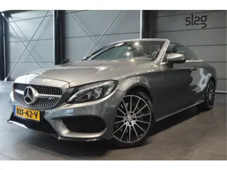 Mercedes-Benz C-Klasse Cabrio 200 AMG Line navi pdc cruise 19 inch 184 pk !!