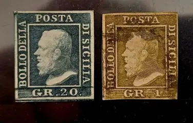 Italiaanse oude staten 1859 - 1 gr. and 20 gr.