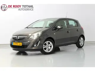 Opel Corsa 1.4-16V Business+ 101PK, RIJKLAAR | STOEL/STUURVERWARMING | CLIMATE CONTROLE | HALF LEER