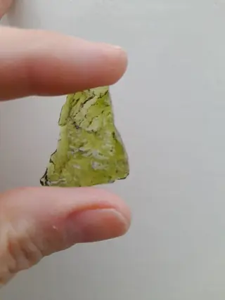 Moldaviet Ruw - 3×0.3×2.5 cm - 4 g