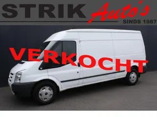Ford Transit 330L LENGTE 3 2.2 TDCI 82Kw SHD - AIRCO - TREKHAAK