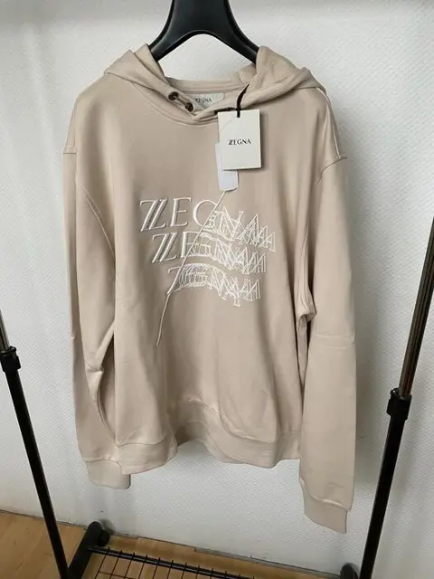 Ermenegildo Zegna - NEW - 100% Cotton - Beige - Size : XXL