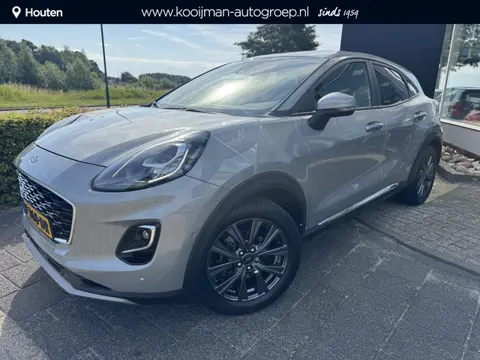 Ford Puma 1.0 EcoBoost Hybrid Titanium X Eerste Eigenaar, Trekhaak, B&O, Dodehoekdetectie, Stoelverw