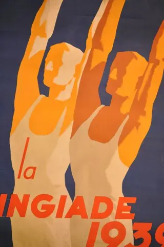 Affiche van "La Lingiade 1939".