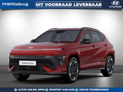 Hyundai KONA Electric N Line Business 64.8 kWh Volledig Elektrish, Fiscaal aantrekkelijk, Navigatie 