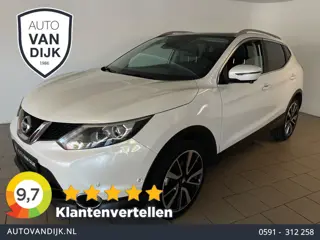 Nissan Qashqai 1.2 Visia AIRCO NAVI CRUISE ELEK RAMEN CENT VERG VELGEN TREKHAAK CAMERA HOGE ZIT KEUR
