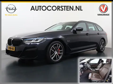 BMW 5 Serie Touring 530e 292PK Hybrid xDrive M-Sport Leder Elek.Comfort Stoelen+Memory+Verwarmd Shad